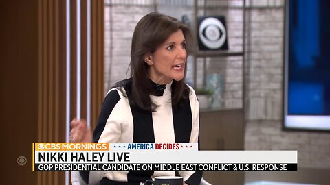 War-monger Nimarata Haley urges U.S. government to strike Iran immediately