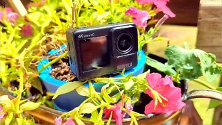 Unboxing: Action Camera, 4K 24MP Dual Screen WiFi EIS Anti-Shake, Vlog Cam 4X Zoom Touch Screen