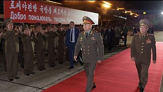 In North Korea, S. Shoigu: Russia is getting thousands of artillery shells for a big Attack.