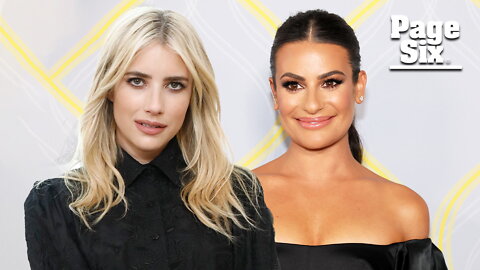 Emma Roberts jokes she hasn't 'been in a book club' with Lea Michele