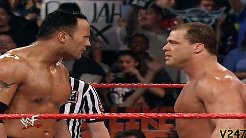 The Rock vs Kurt Angle RAW 3.12.2001 Highlights