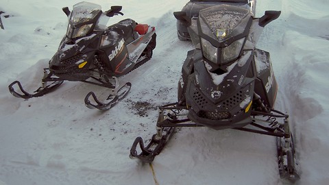 Zoomin' Ski-Doo time, come for a ride!