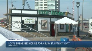 St. Patrick's Day hopefully will bring a needed revenue boost to local businesses