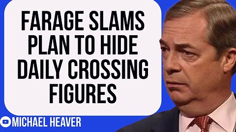 Farage Fury Over Plan To HIDE Illegal Migration Figures