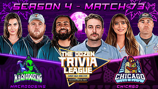 Team Minihane vs. urMom | Match 74, Season 4 - The Dozen Trivia League