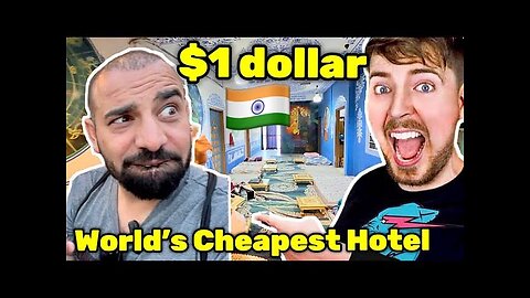 $1 vs $1,000,000 Hotel Room!