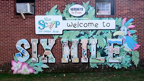 I'm visiting every town in SC - Six Mile, South Carolina
