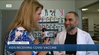 Milwaukee area kids begin receiving COVID-19 vaccine