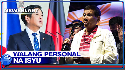 PBBM, nilinaw na wala siyang personal na isyu vs kay dating Pang. Duterte