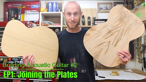 Building Acoustic Guitar #2 | EP1 Joining the Plates