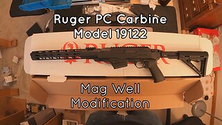 Ruger PC Carbine Model 19122 Part 2 - Mag Well