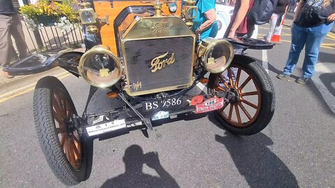 100 Motoring display @ Bedford river festival 2022