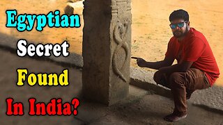 Ancient Egyptian Symbols Hidden in Indian Temple? Secret of Snakes & Pinecone