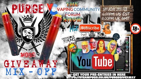 Vaping Community Episode 9: Are you ready to Purge?