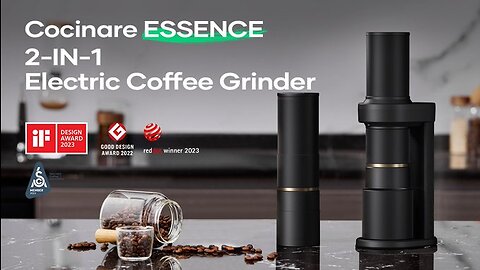 Cocinare ESSENCE 2-IN-1 Electric Coffee Grinder