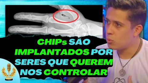 PALESTRANTE RELATA VÁRIOS TIPOS DE IMPLANTES EXTRATERRESTRES | Cortes de Podcast