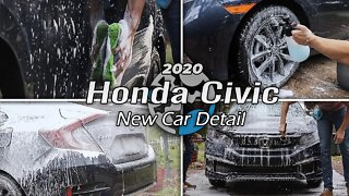 2020 Honda Civic NEW Car DETAIL! | Making a New Car SHINE!