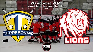 Faits saillants - Match du 28 octobre 2023 - Gouverneurs Terrebonne VS Lions St-Jérôme