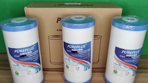 PurePlus Whole House Sediment & Carbon Water Filter