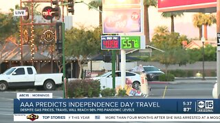 Gas prices drop slightly ahead of July 4th holiday