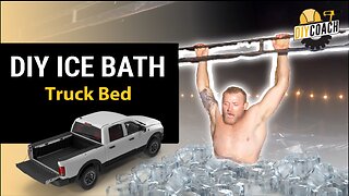 How to Make a DIY ICE BATH in the TRUCK BED!