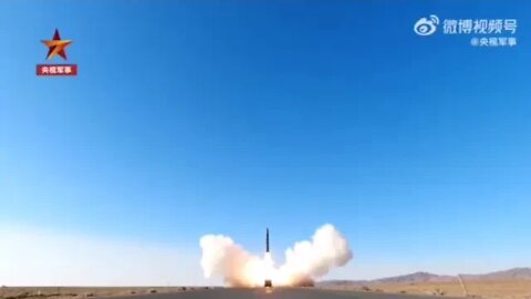 China Tests The Dongfeng-17 (DF-17) Medium-Range Ballistic Missile With A Hypersonic Shock Warhead