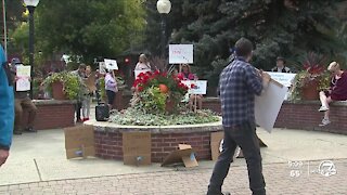 Demonstrators call for changes within Idaho Springs Police Department
