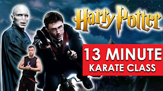 HARRY POTTER KARATE CLASS FOR KIDS - Kids online Karate Class - 13 minutes
