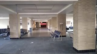 Old Akron Canton Airport Gates Just Before Demolition