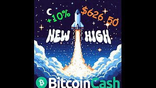 Bitcoin Cash New High $620! Dance party & giveaways!