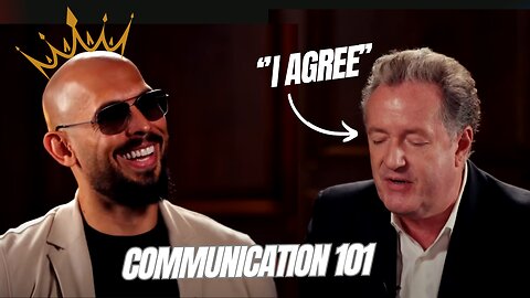Andrew Tate used these Subtle Communication Cues to Counter the Arguement in 14min(2023)#andrewtate