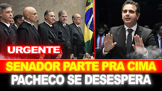 URGENTE !! SENADOR PARTE PRA CIMA... RODRIGO PACHECO SE DESESPERA !! CPMI PEGANDO FOGO...