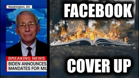 Fauci Video Cover Up! Weak "Fact Check" EXPOSED. TALK TO ME FACEBOOK! STOP THE COVER UPS.