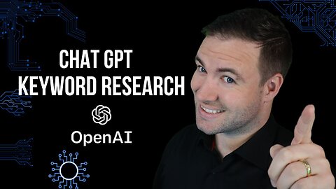 Chat GPT Keyword Research