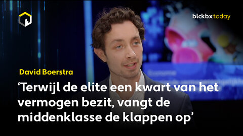 David Boerstra: 'Terwijl de elite een kwart van het vermogen bezit vangt de middenklasse de klappen op'