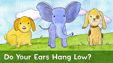 Do Your Ears Hang Low Poem 2024 - New Nursery Rhyme Songs #2024 - Cartoons for Babies - Poems