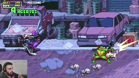Teenage Mutant Ninja Turtles: Shredder's Revenge #2 - Gameplay AO VIVO!