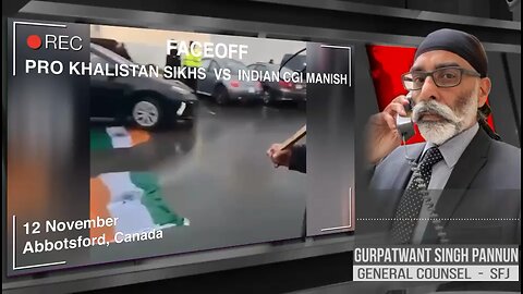 FaceOff With Pro Khalistan Sikhs - Indian CGI Manish On Run In Canada