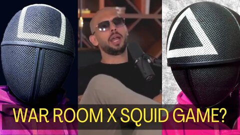 The War Room Sounds Like Squid Game😱 | Andrew Tate | Nelk Boys