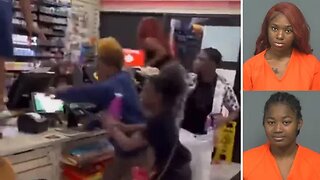 Black Girl Recruits Mob Of Black Teens To Fight 7-11 Clerk For Refusing To Sell Her Cigars!