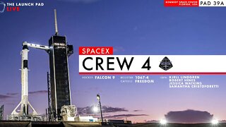LIFTOFF! SpaceX Crew 4