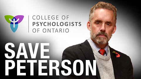 Dr. Jordan Peterson is being censored by the College of Psychologists — help fight back!