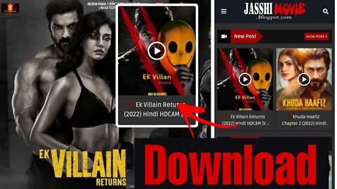 Ek Villain Returns Full Movie Download || ek Villain 2 Movie Download
