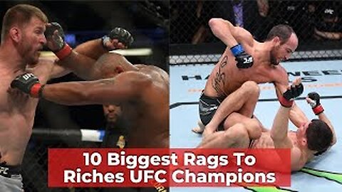 10 Biggest Rags to Riches UFC Champions