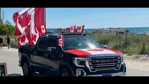 FREEDOM FIGHTER RALLY IN SAUBLE BEACH, Celebrating peace love and coming together as a community