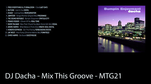 DJ Dacha - Bumpin' Enjoyment - MTG21 (House Mixes)