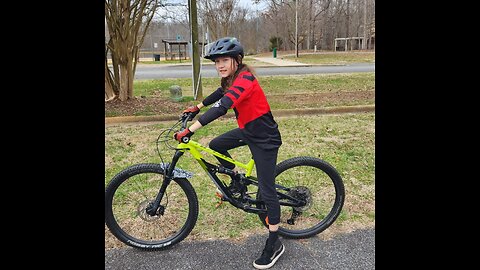 Mountain Bike riding session Lake Crabtree park, Raleigh NC