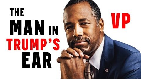 BEN CARSON GREAT TRUMP RUNNING MATE - TO WIN 2024