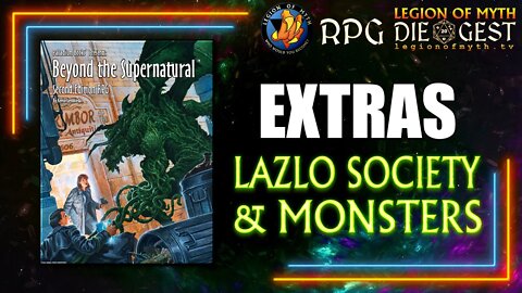 [102-1] - Palladium Books BEYOND THE SUPERNATURAL - Extras! & Horror Factor