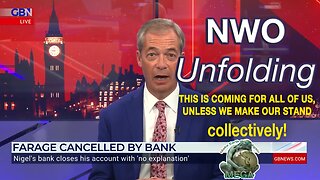 Nigel Farage Cancelled by his Bank with 'No Explanation' - GBNews